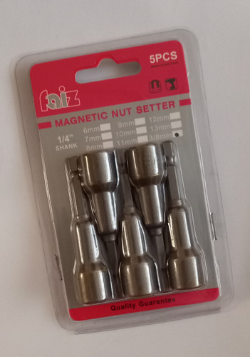 بکس شیروانی ۵ عددی 3/8mm
